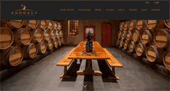 Desktop Screenshot of anomalyvineyards.com